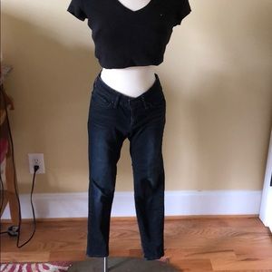 Dark Wash Levi Skinny Jeans